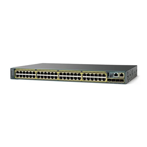 Коммутатор Cisco Catalyst WS-C2960S-48FPS-L (некондиция, отсутствует одно из креплений модуля stack)